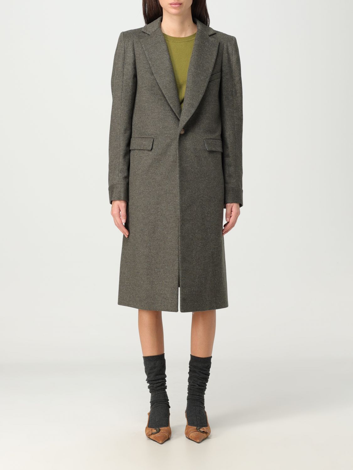 Vivienne Westwood Coat VIVIENNE WESTWOOD Woman colour Military