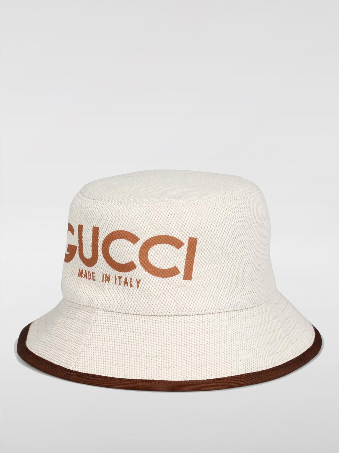 Gucci Hat GUCCI Woman color Yellow Cream