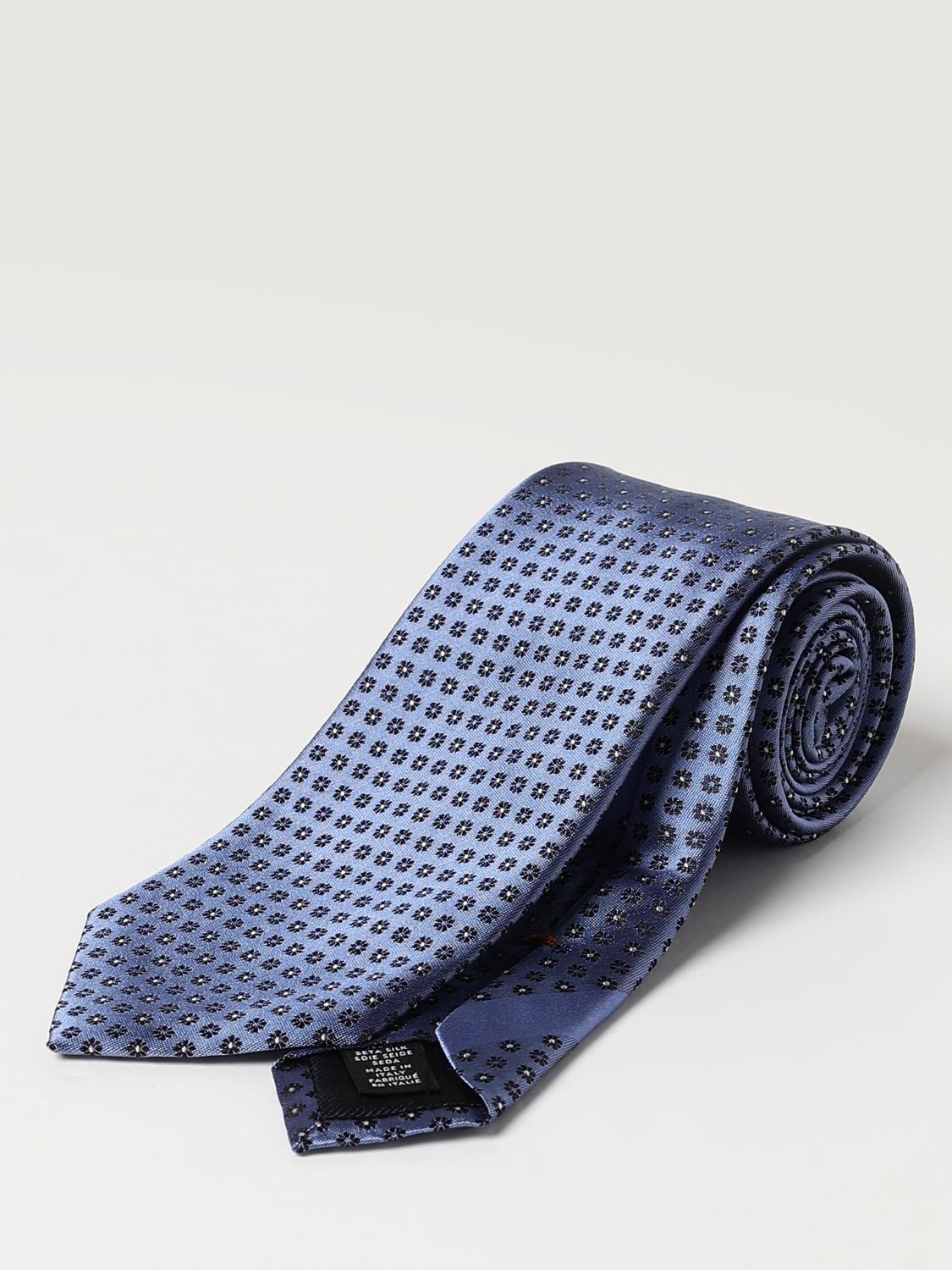 zegna Tie ZEGNA Men colour Gnawed Blue