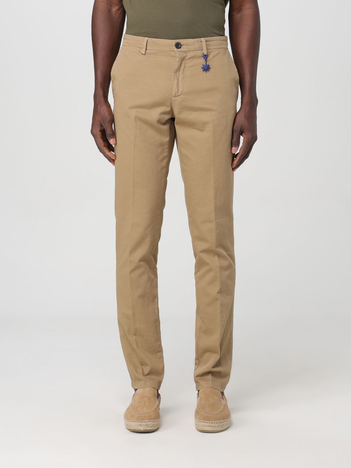 Manuel Ritz Trousers MANUEL RITZ Men colour Beige