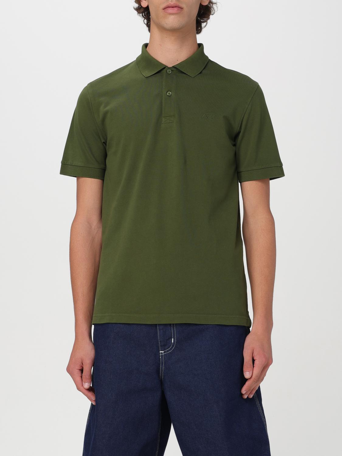  Polo Shirt SUN 68 Men colour Green