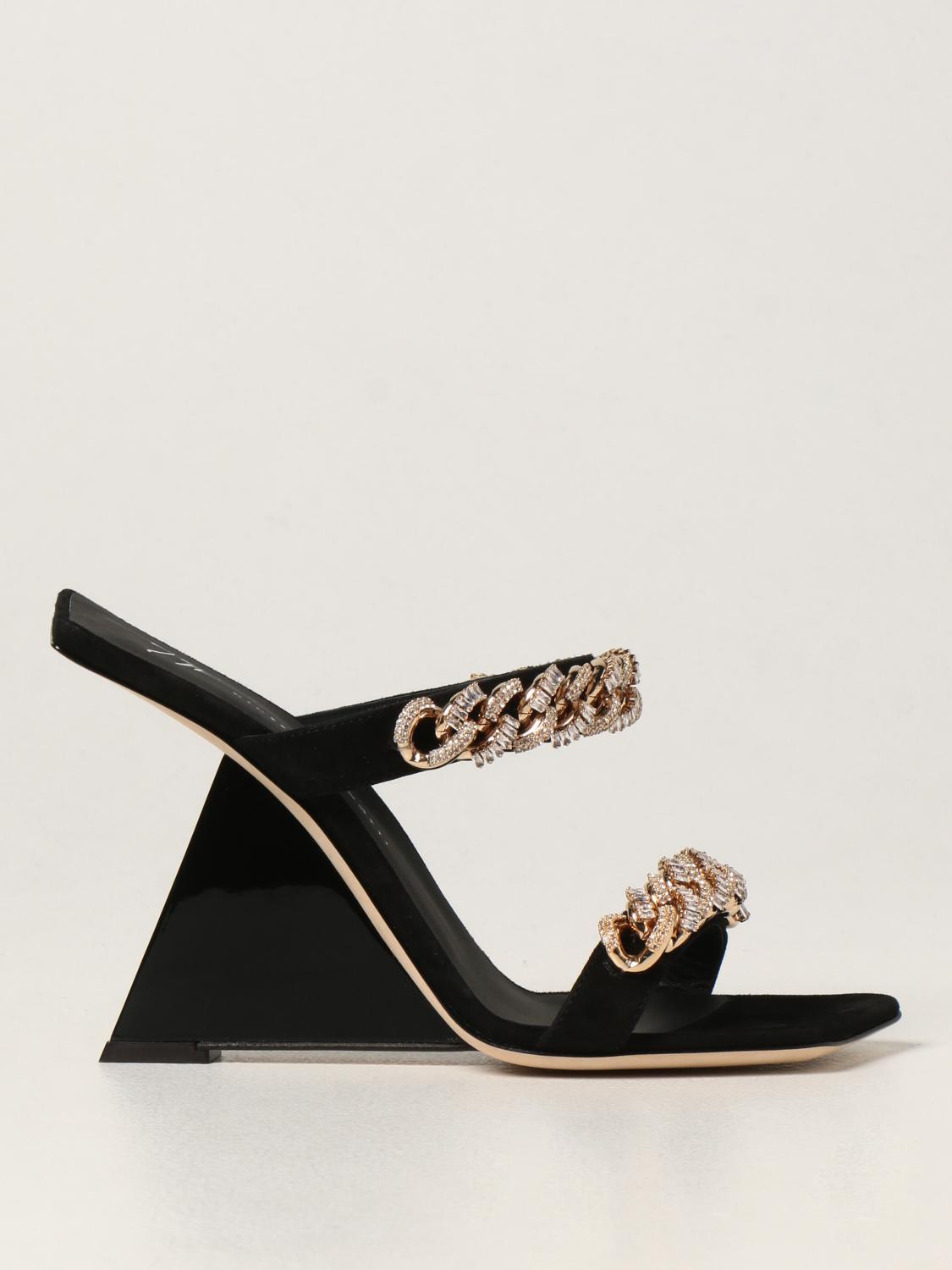 Giuseppe Zanotti Giuseppe Zanotti mules with chain details