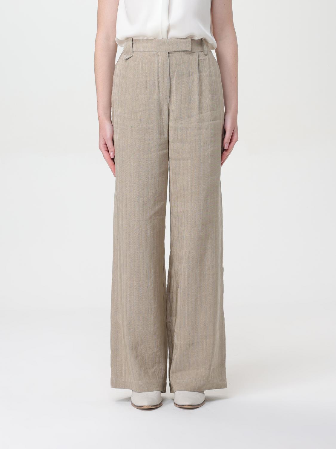 Alysi Pants ALYSI Woman color Brown