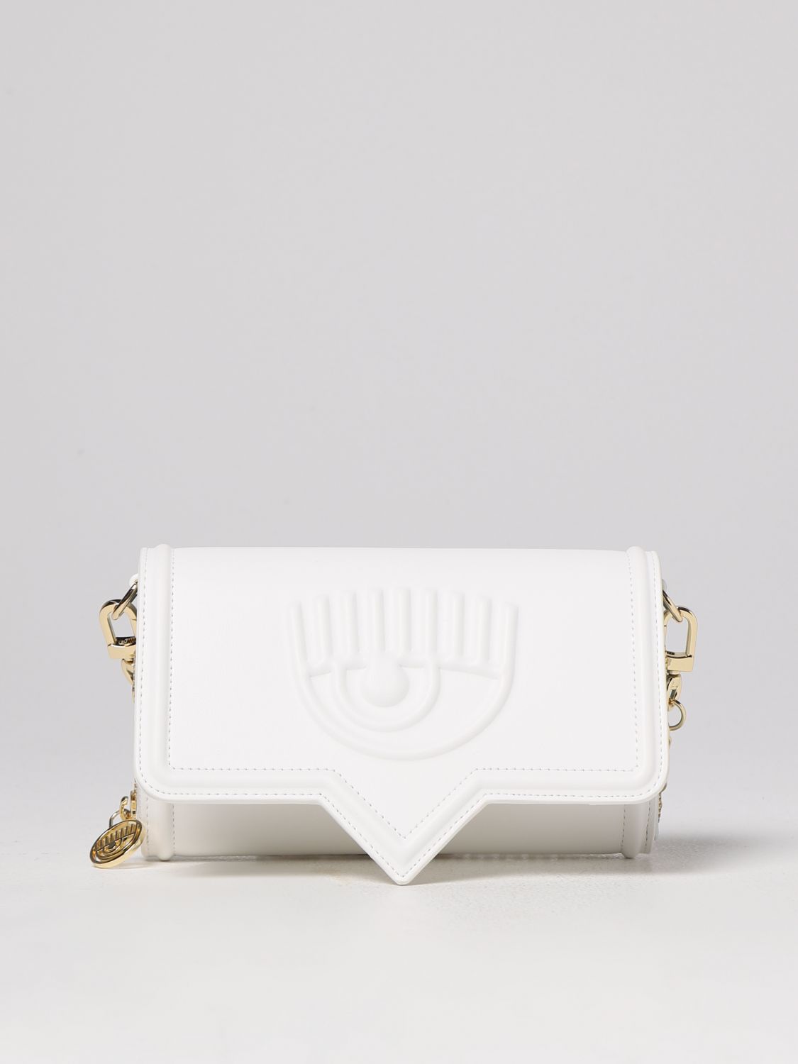 CHIARA FERRAGNI Crossbody Bags CHIARA FERRAGNI Woman colour White