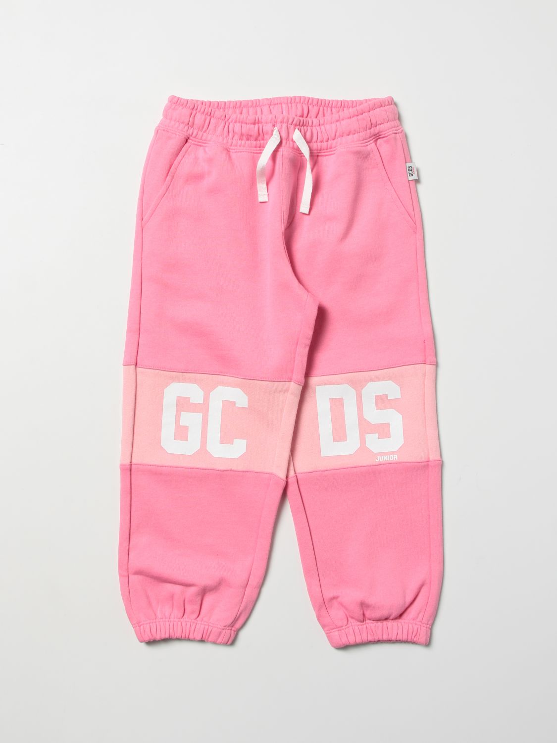 GCDS Trousers GCDS Kids colour Pink