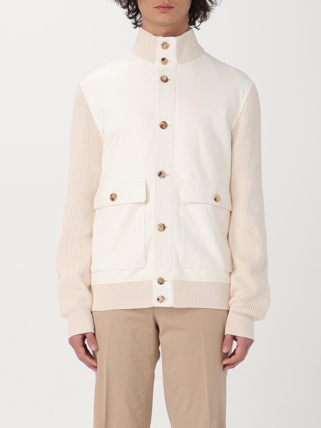 Brunello Cucinelli Jacket BRUNELLO CUCINELLI Men colour Yellow Cream