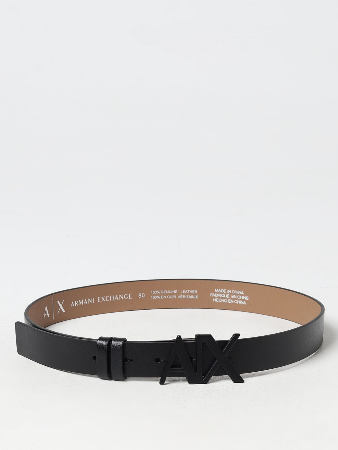 Armani Exchange Belt ARMANI EXCHANGE Woman colour Black