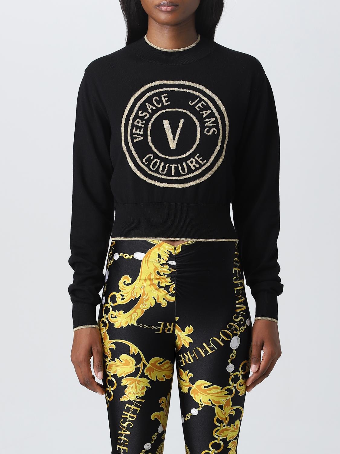 Versace Jeans Couture Jumper VERSACE JEANS COUTURE Woman colour Black