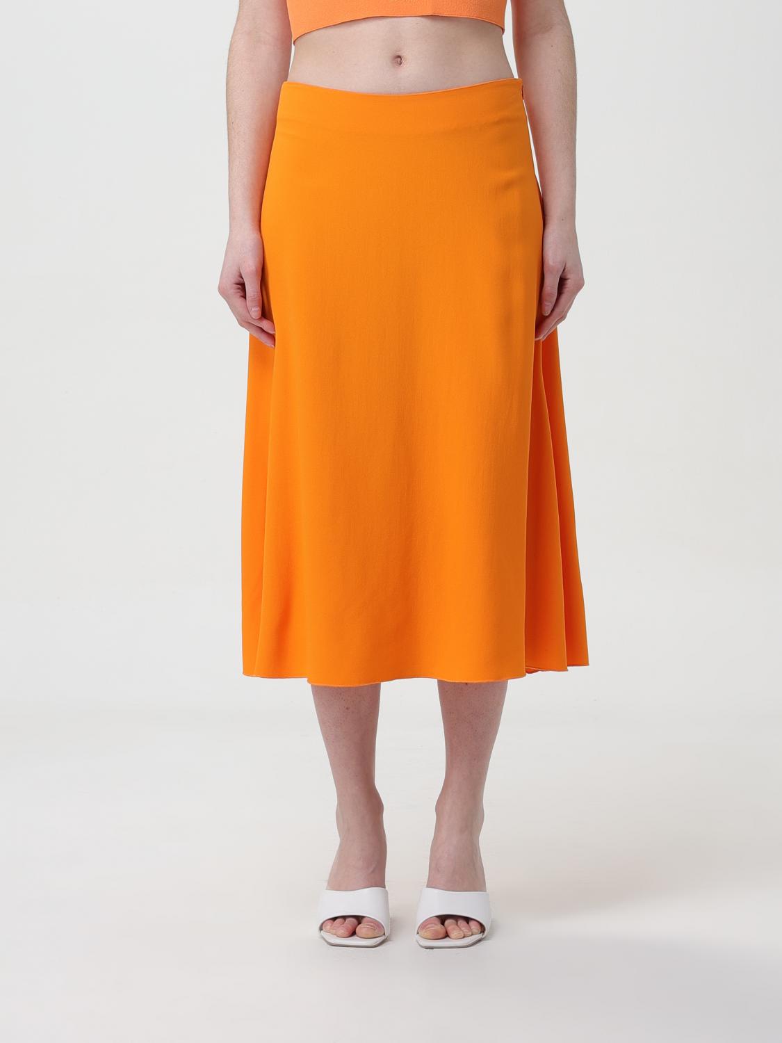 Liviana Conti Skirt LIVIANA CONTI Woman colour Orange