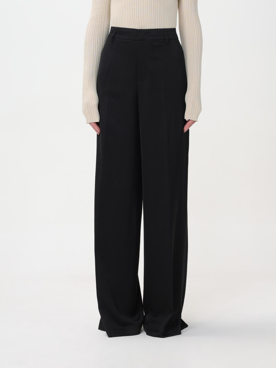  Trousers PT01 Woman colour Black