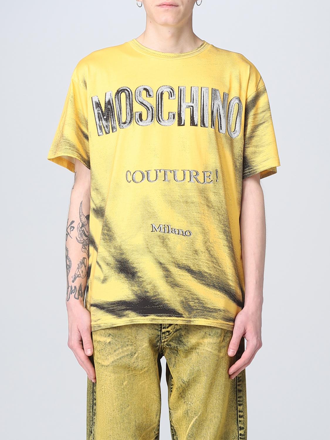 Moschino Couture T-Shirt MOSCHINO COUTURE Men colour Yellow