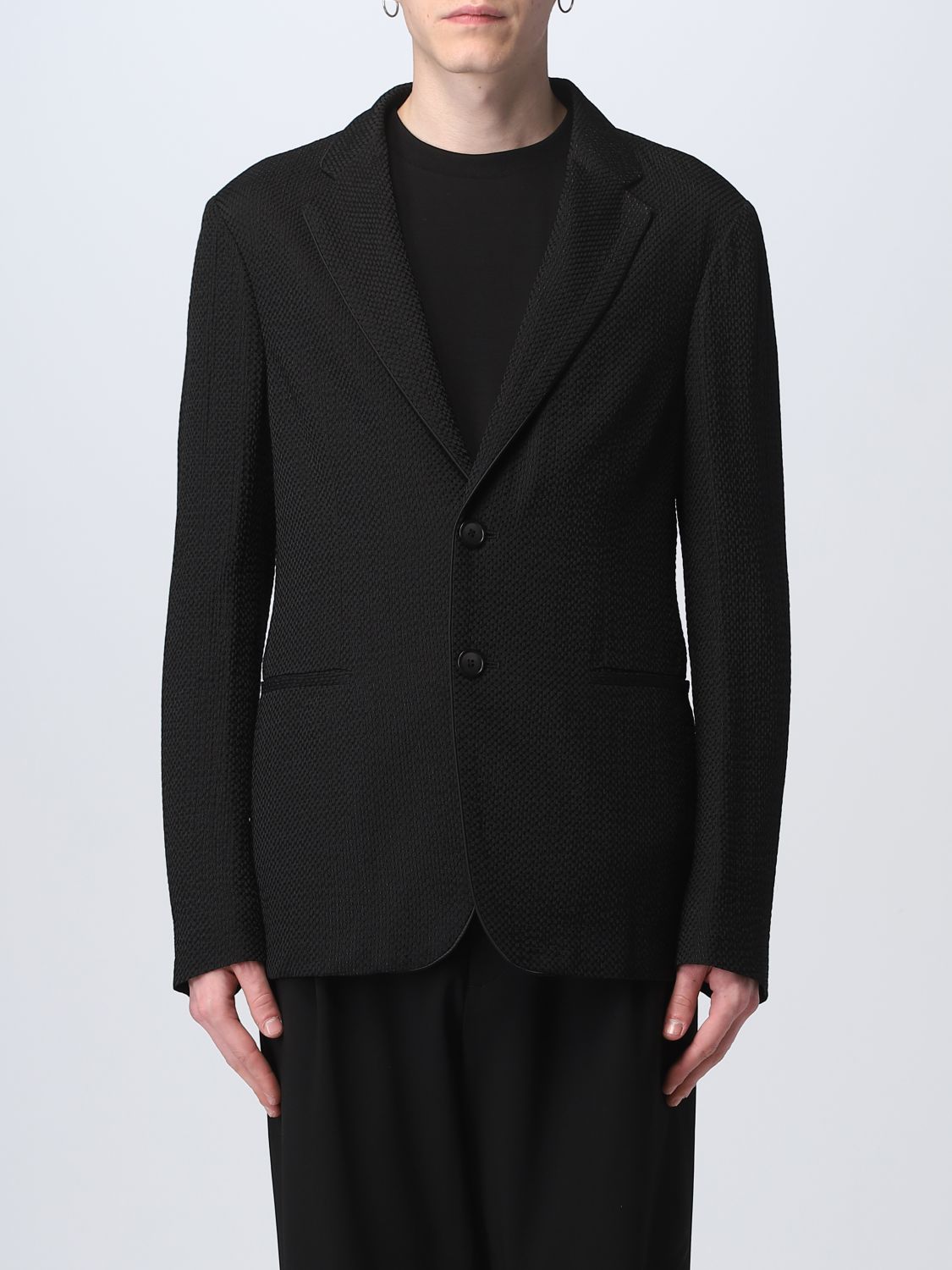 Giorgio Armani Blazer GIORGIO ARMANI Men colour Black