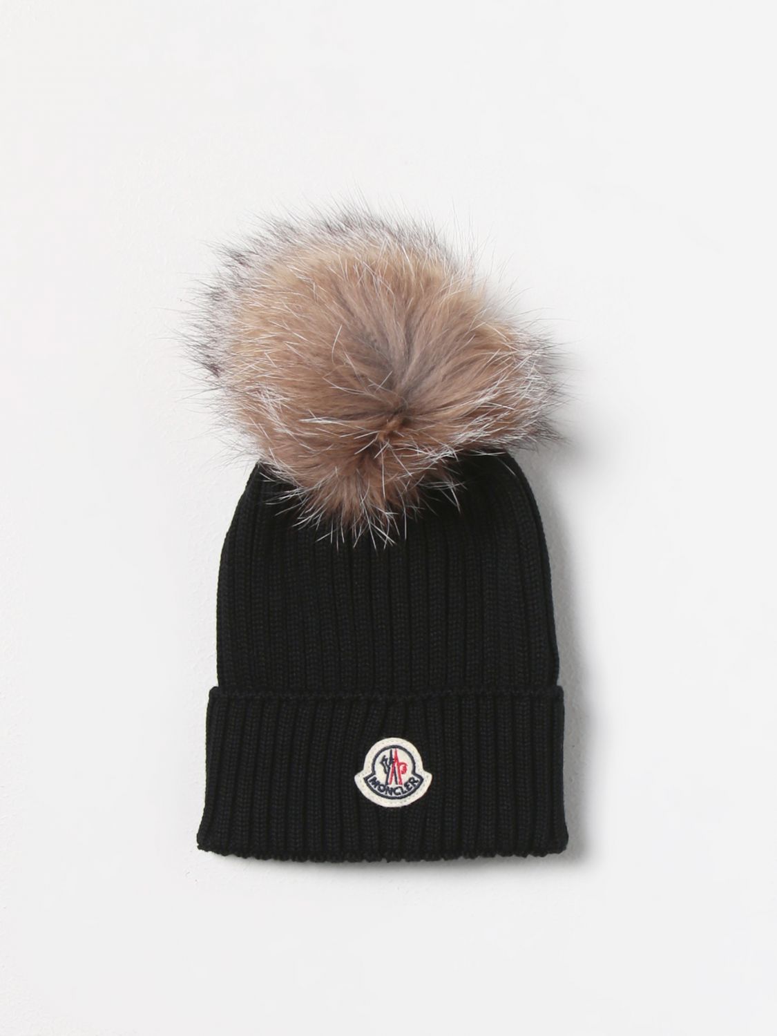 Moncler Girls' Hats MONCLER Kids colour Black