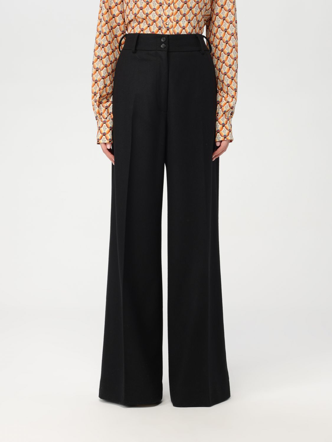 Etro Trousers ETRO Woman colour Black