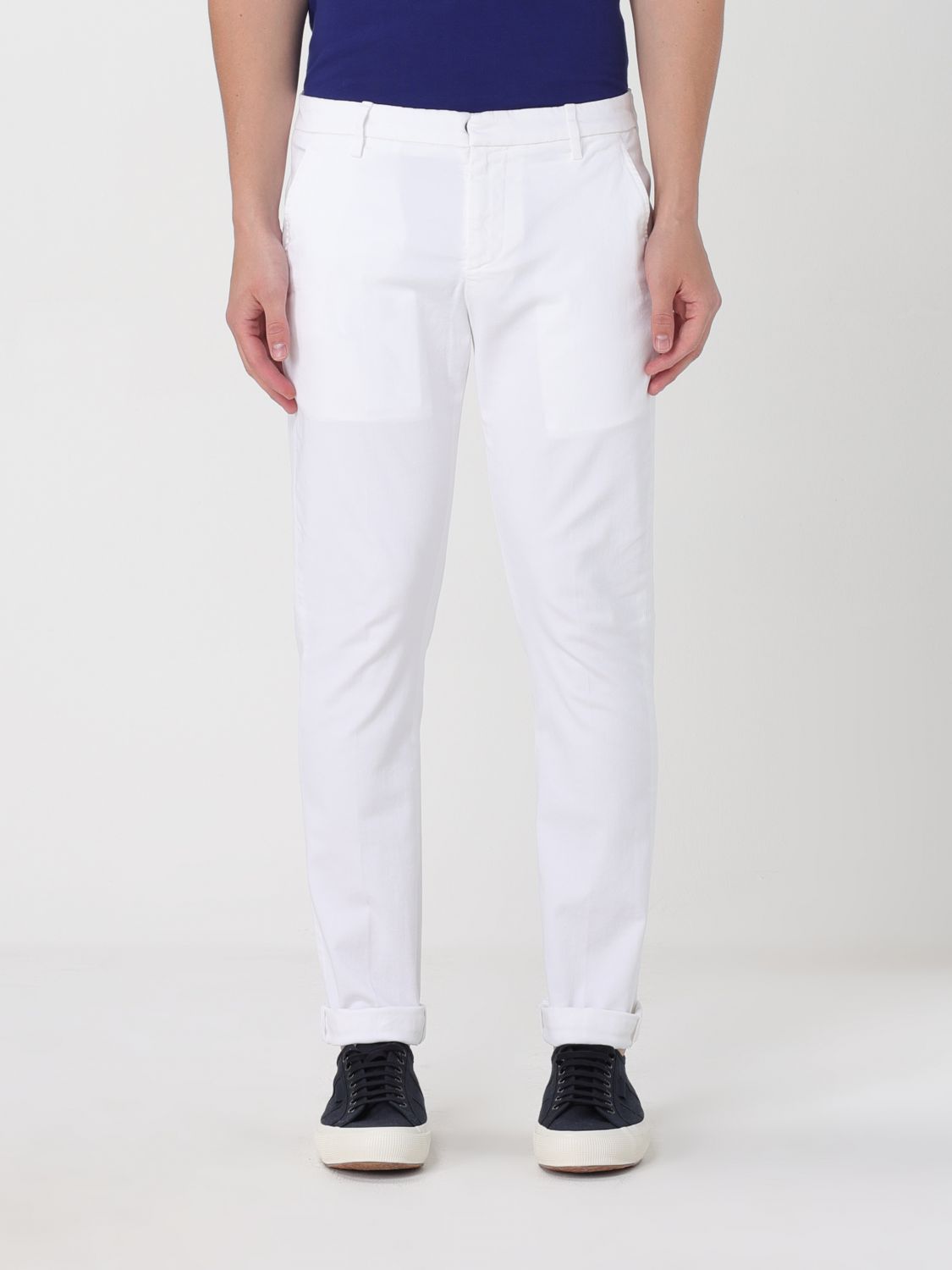 Dondup Trousers DONDUP Men colour White