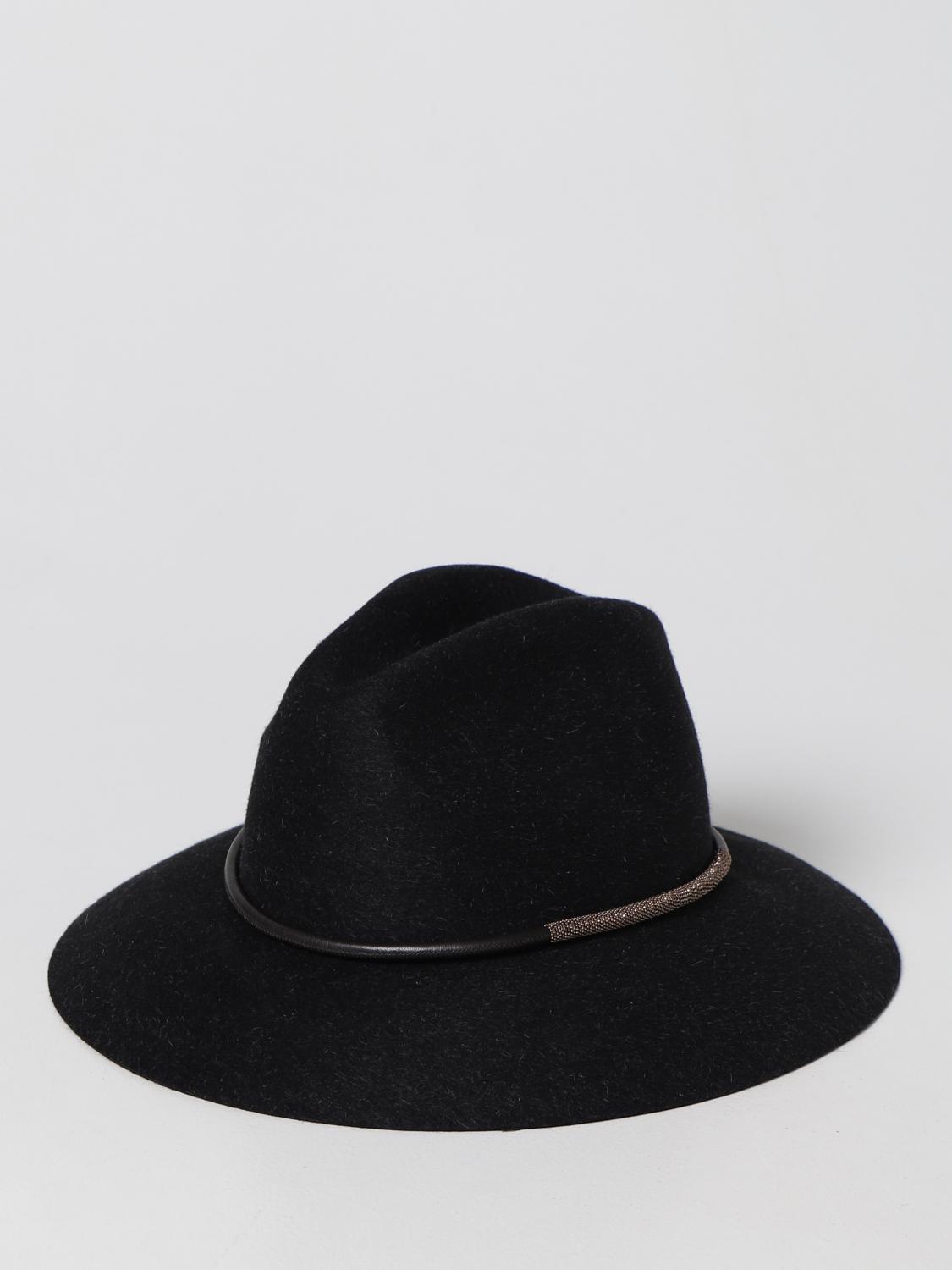 Brunello Cucinelli Hat BRUNELLO CUCINELLI Woman colour Charcoal