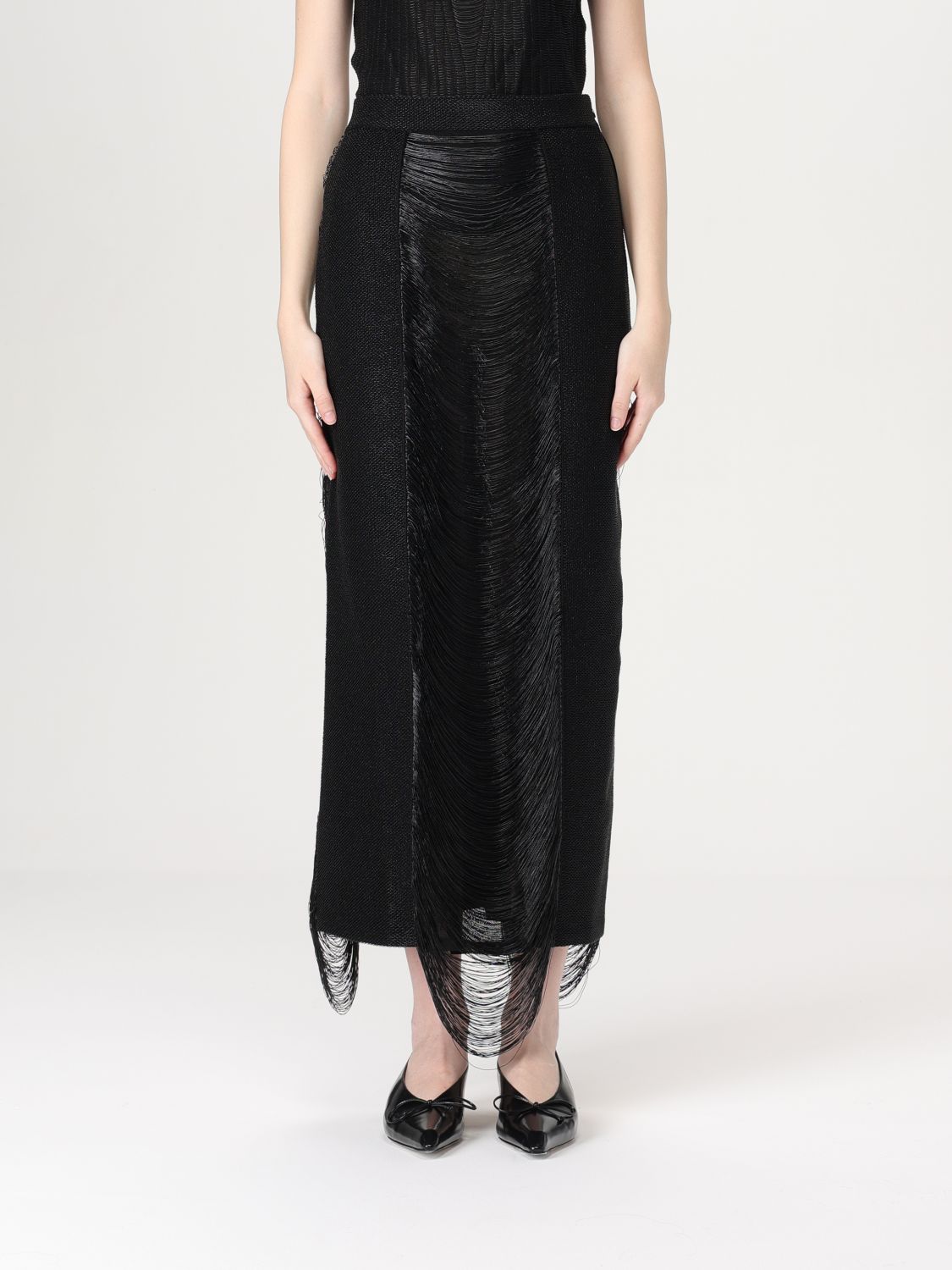 Alexander McQueen Skirt ALEXANDER MCQUEEN Woman color Black