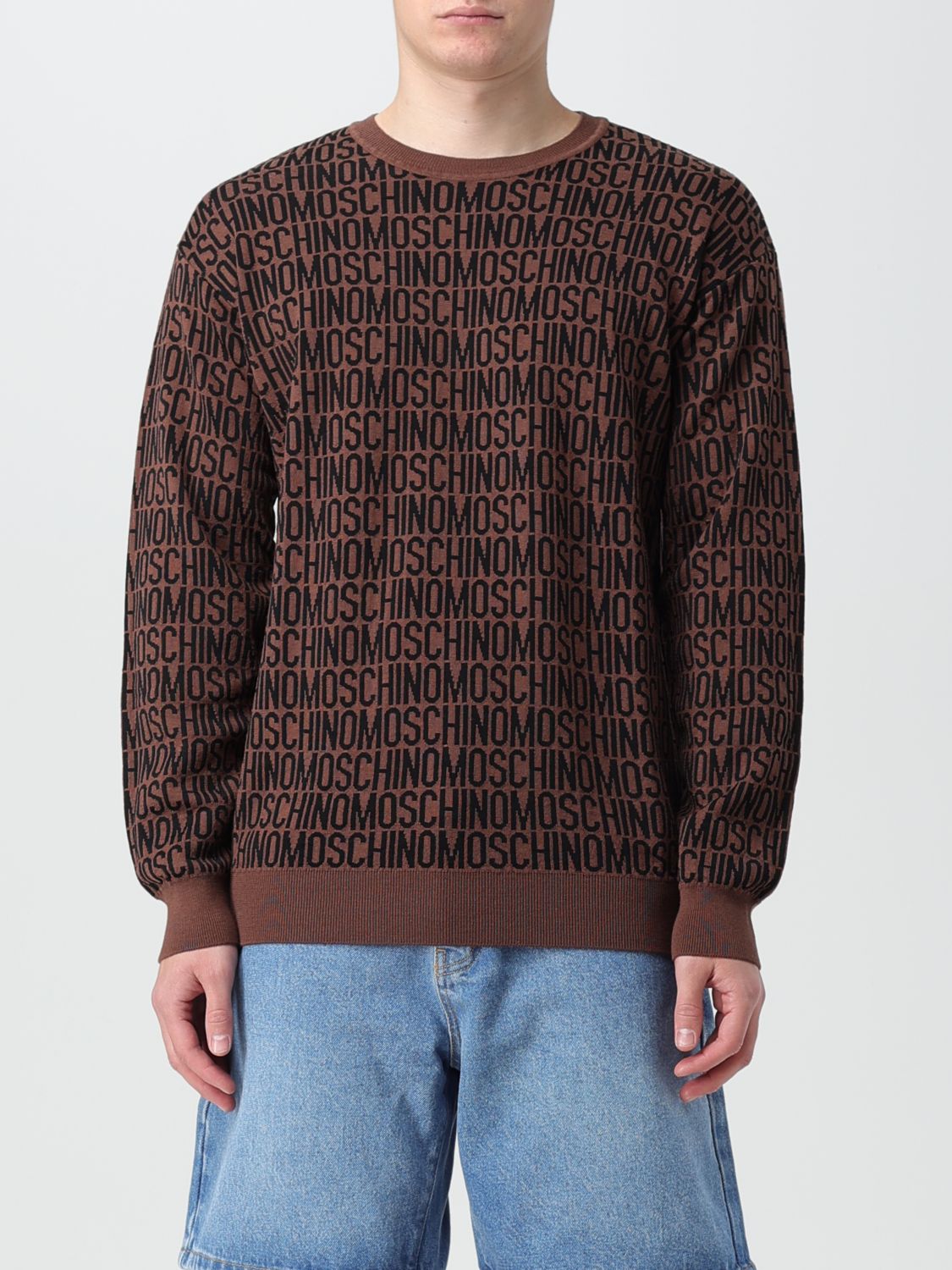 Moschino Couture Jumper MOSCHINO COUTURE Men colour Brown