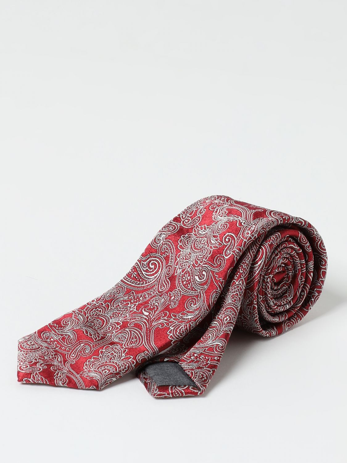 Brunello Cucinelli Tie BRUNELLO CUCINELLI Men colour Raspberry