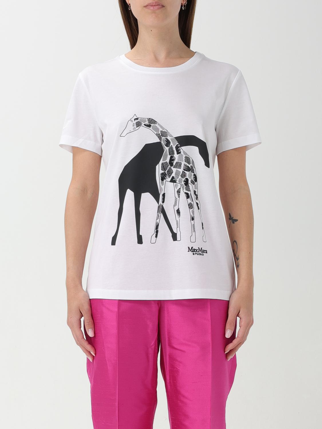 MAX MARA STUDIO T-Shirt MAX MARA STUDIO Woman colour White