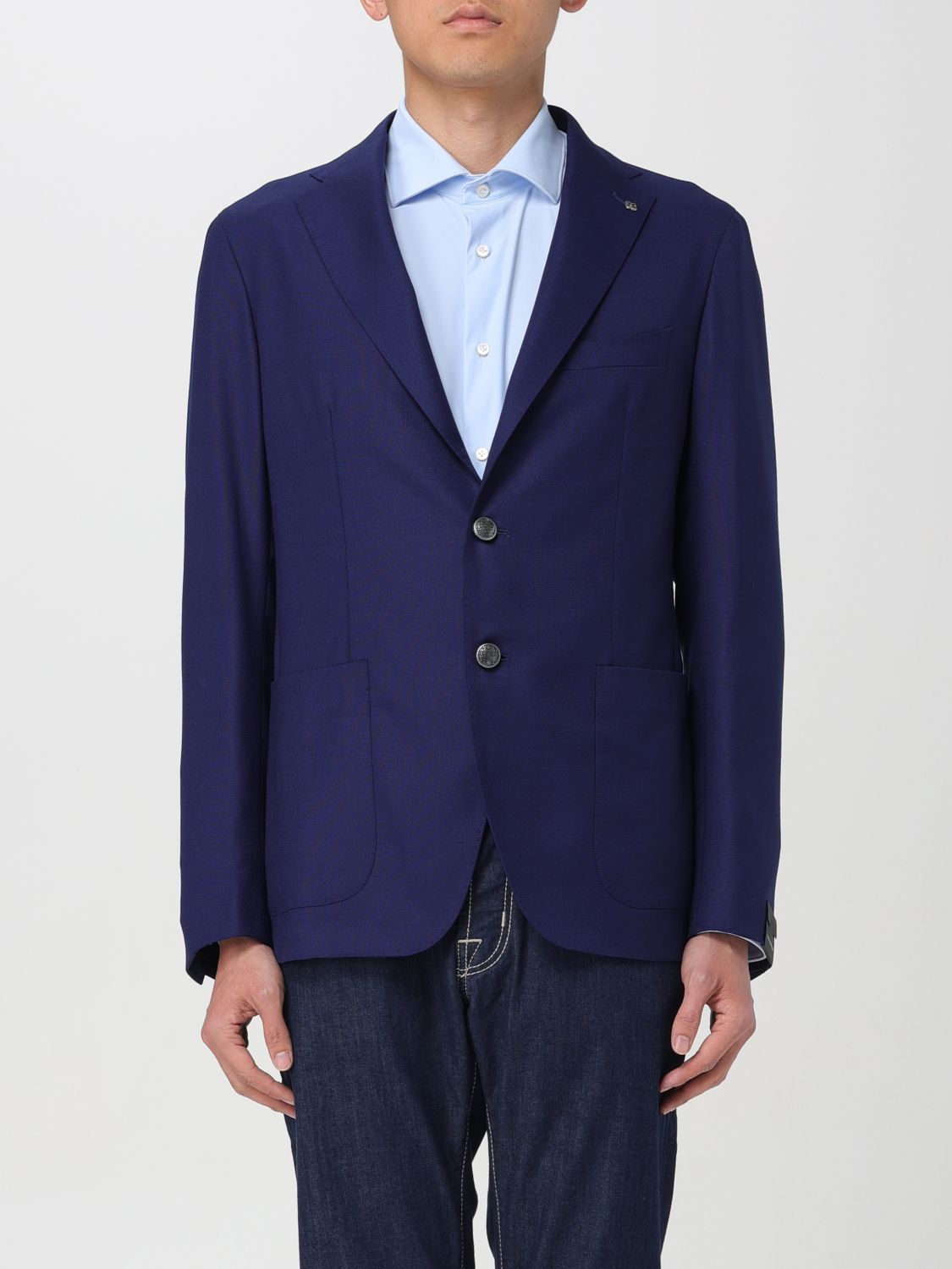 Tagliatore Blazer TAGLIATORE Men colour Blue 1