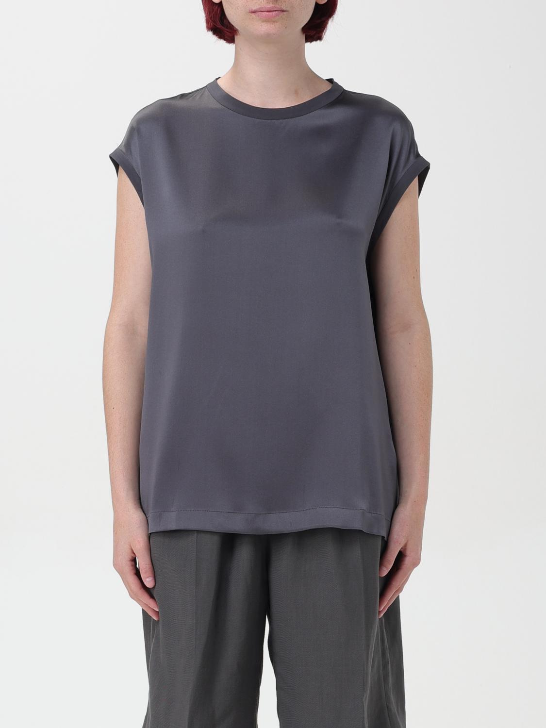 Brunello Cucinelli Top BRUNELLO CUCINELLI Woman color Grey