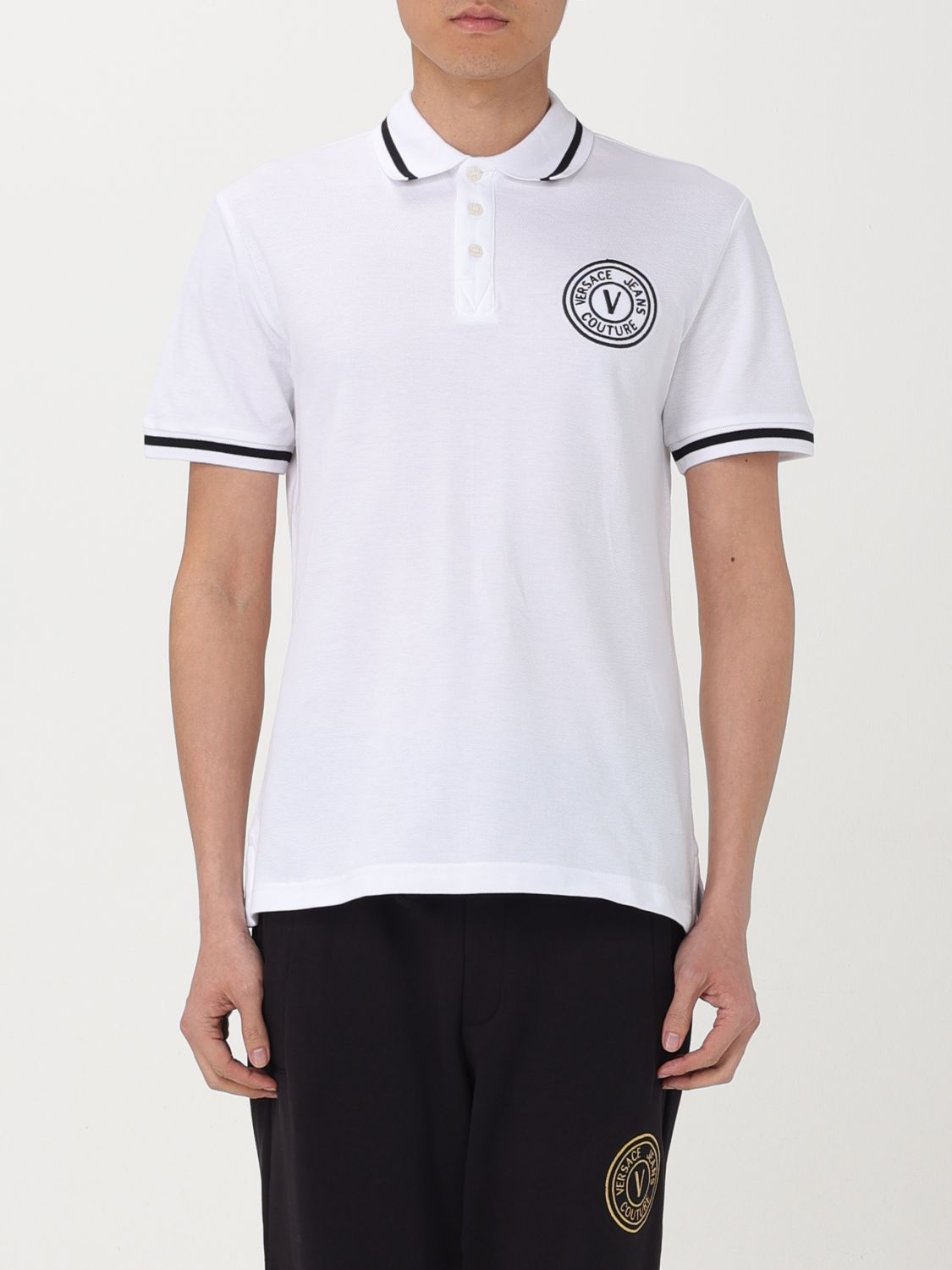 Versace Jeans Couture Polo Shirt VERSACE JEANS COUTURE Men colour White