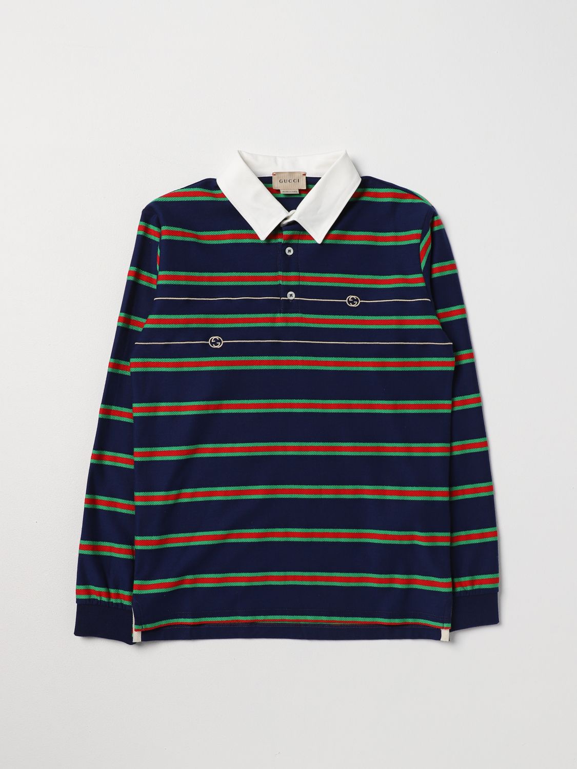 Gucci Polo Shirt GUCCI Kids colour Blue