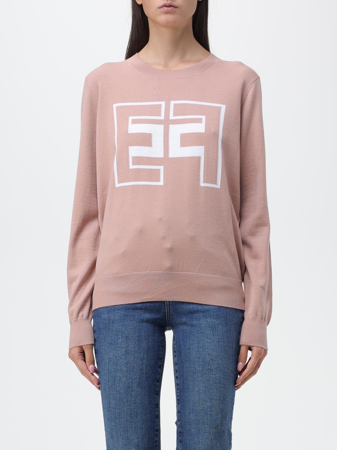 Elisabetta Franchi Jumper ELISABETTA FRANCHI Woman colour Blush Pink