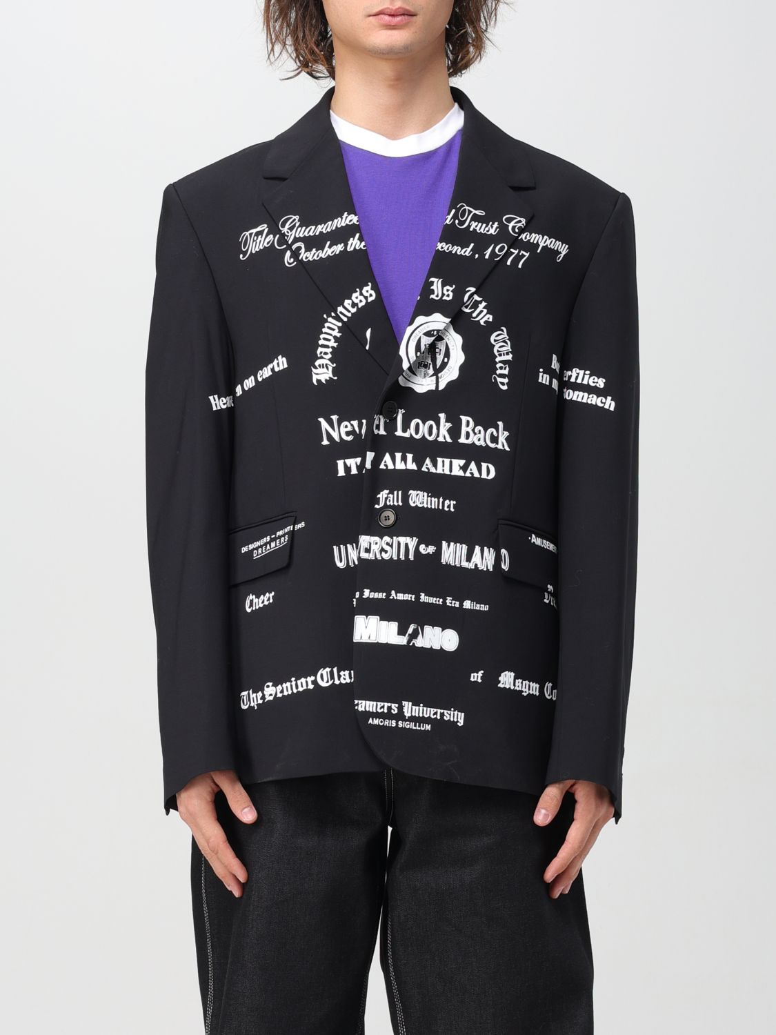 Msgm Blazer MSGM Men colour Black