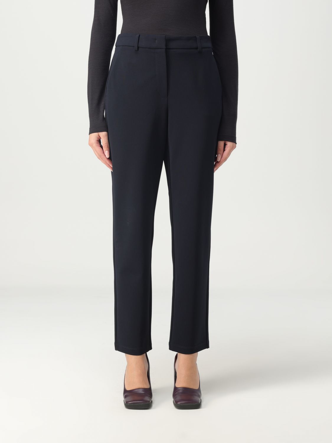 Max Mara Leisure Trousers MAX MARA LEISURE Woman colour Blue