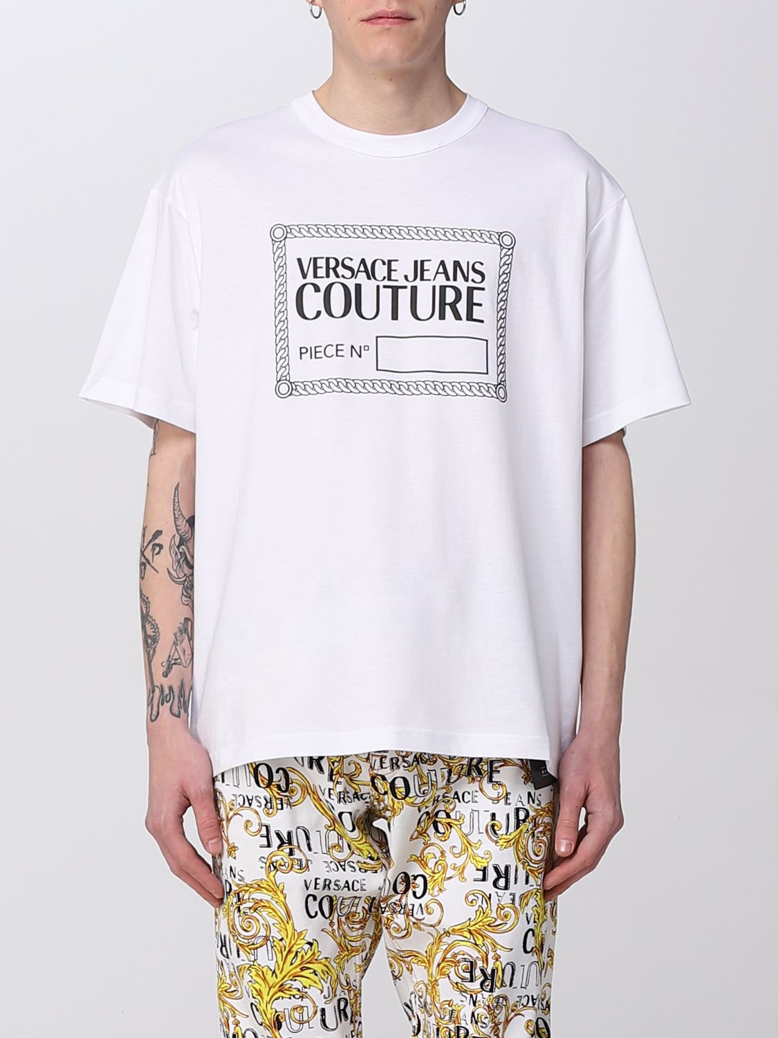 Versace Jeans Couture T-Shirt VERSACE JEANS COUTURE Men colour White