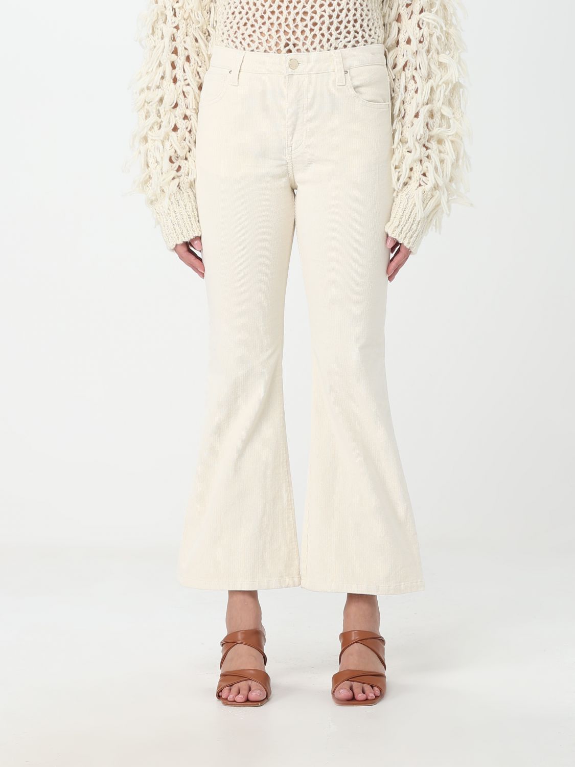 Re-Hash Trousers RE-HASH Woman colour Cream