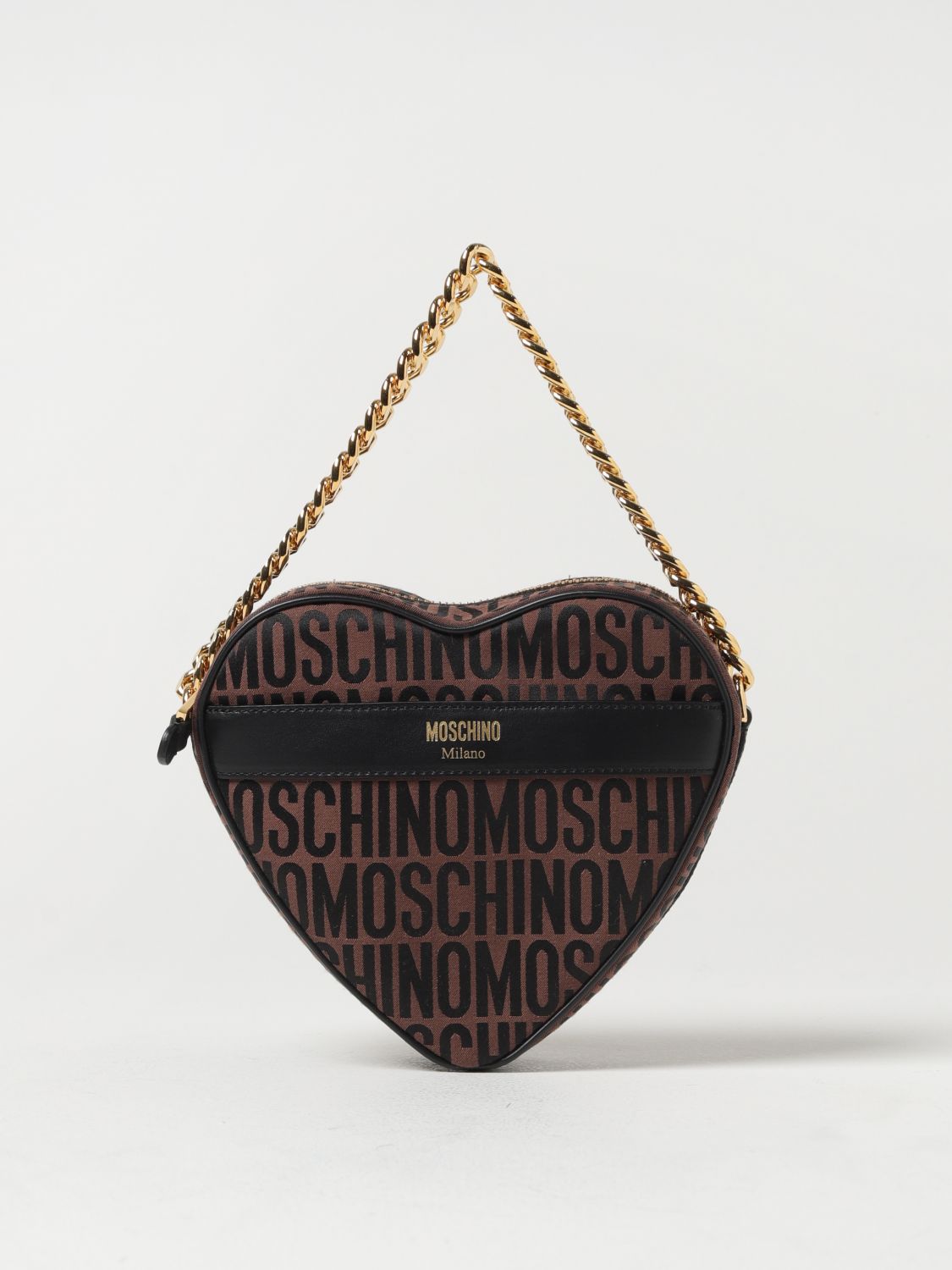 Moschino Couture Shoulder Bag MOSCHINO COUTURE Woman colour Brown