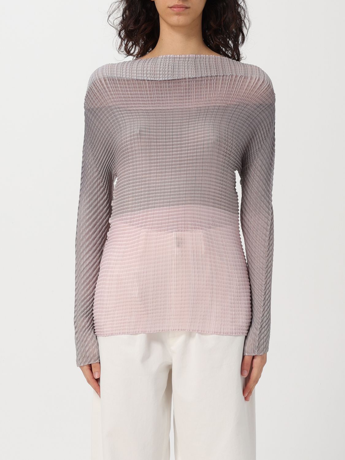 Issey Miyake Shirt ISSEY MIYAKE Woman colour Pink