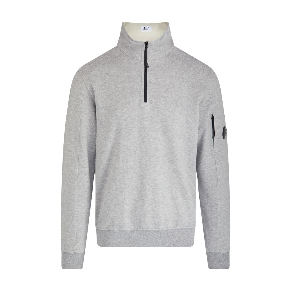 CP COMPANY Light Fleece half zip jumper