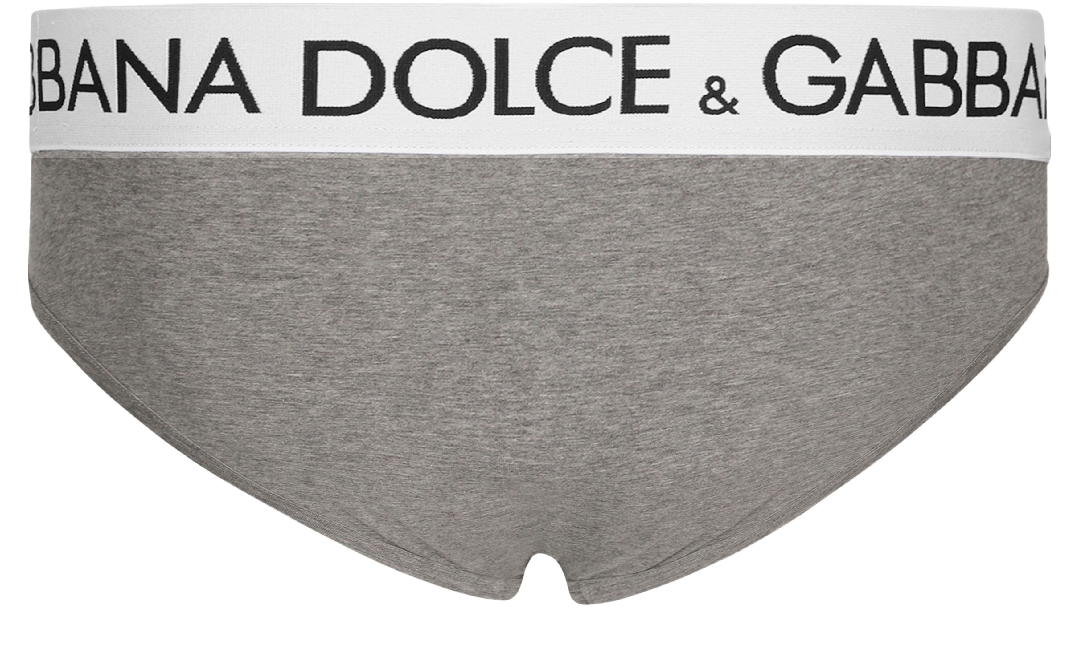 Dolce & Gabbana Mid-rise stretch cotton jersey