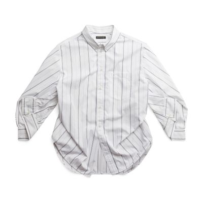 Balenciaga Twisted BB Corp Fit Large Swing Shirt