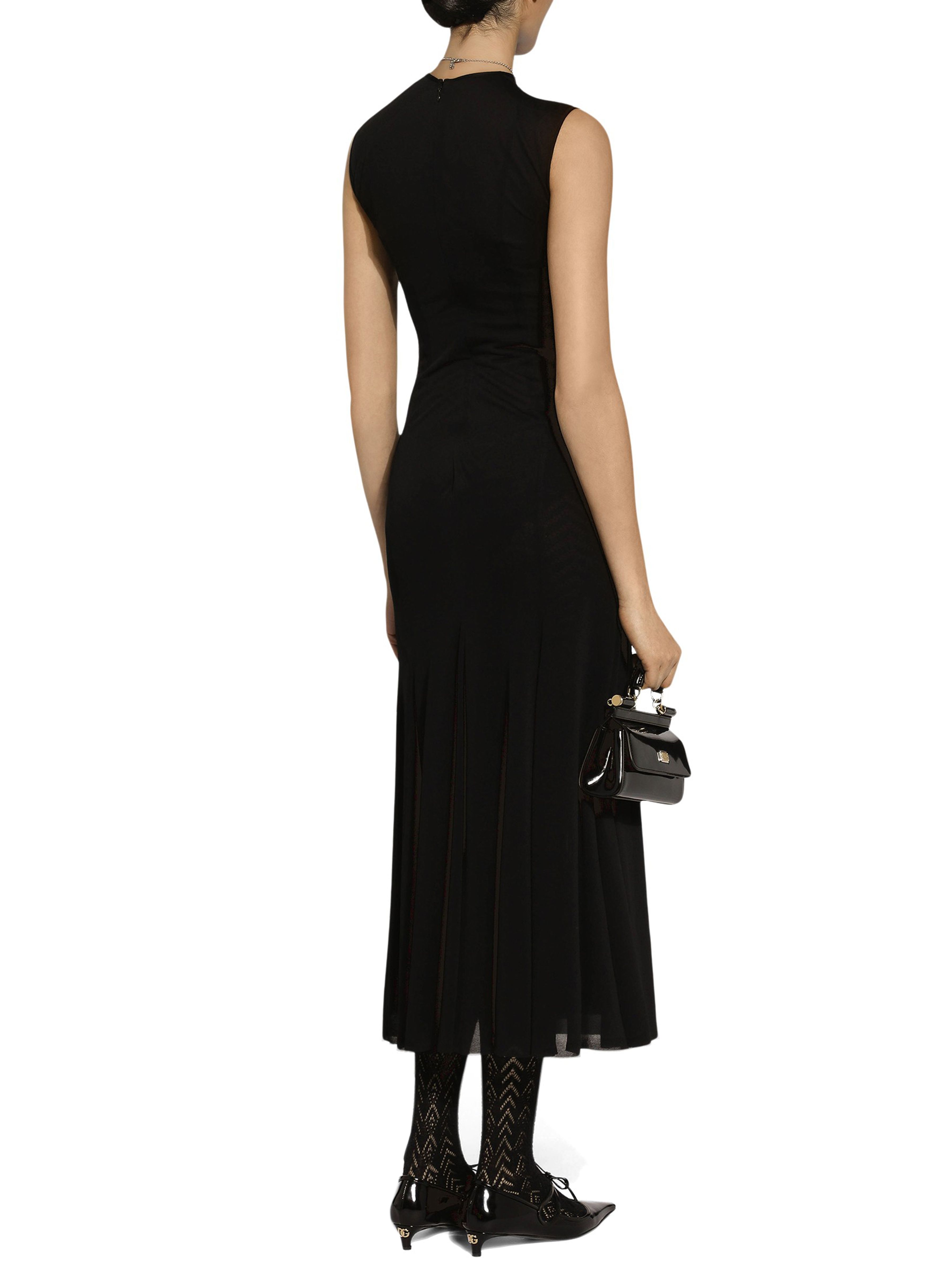 Dolce & Gabbana Light viscose calf-length dress