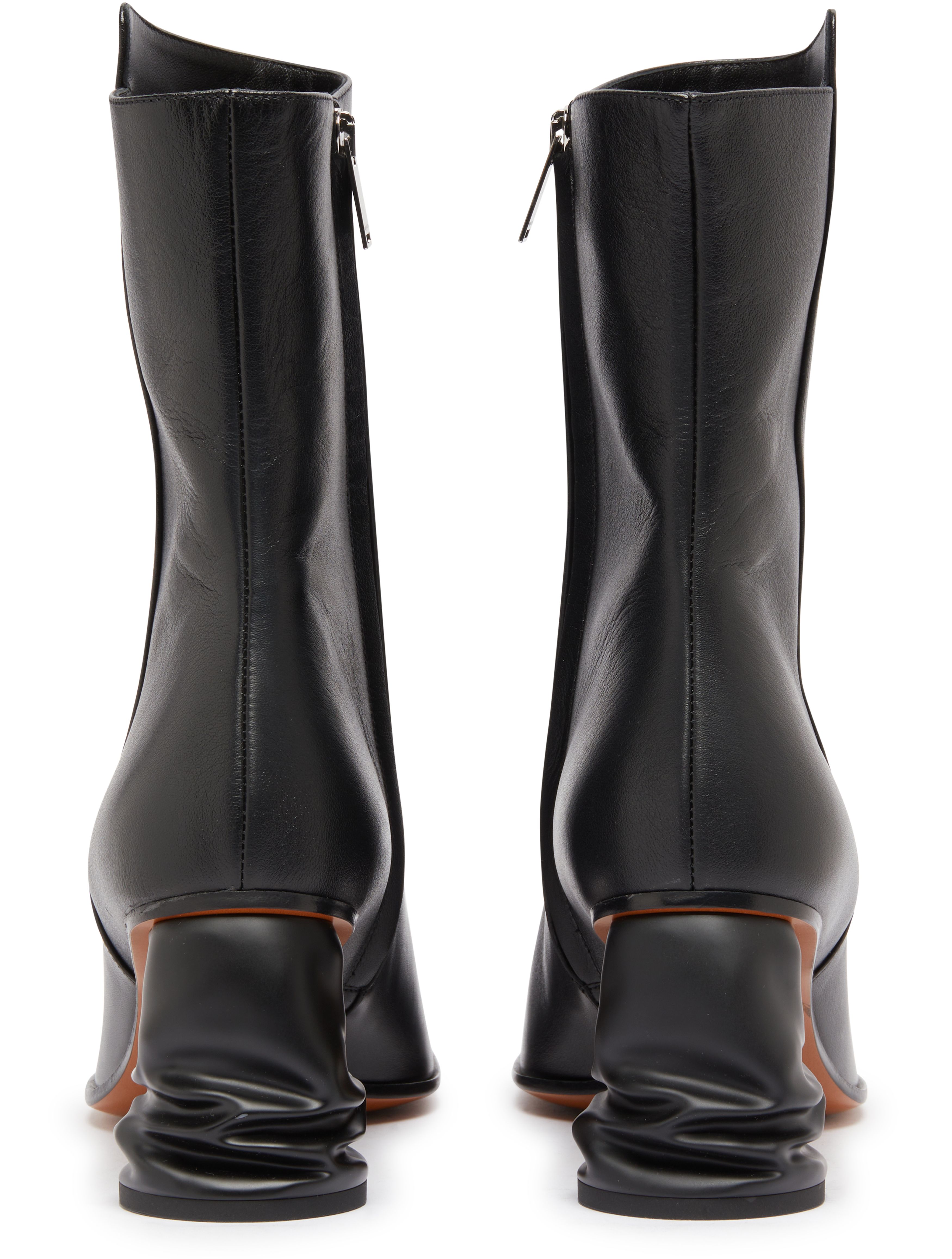 Alexander McQueen Leather boots Crush