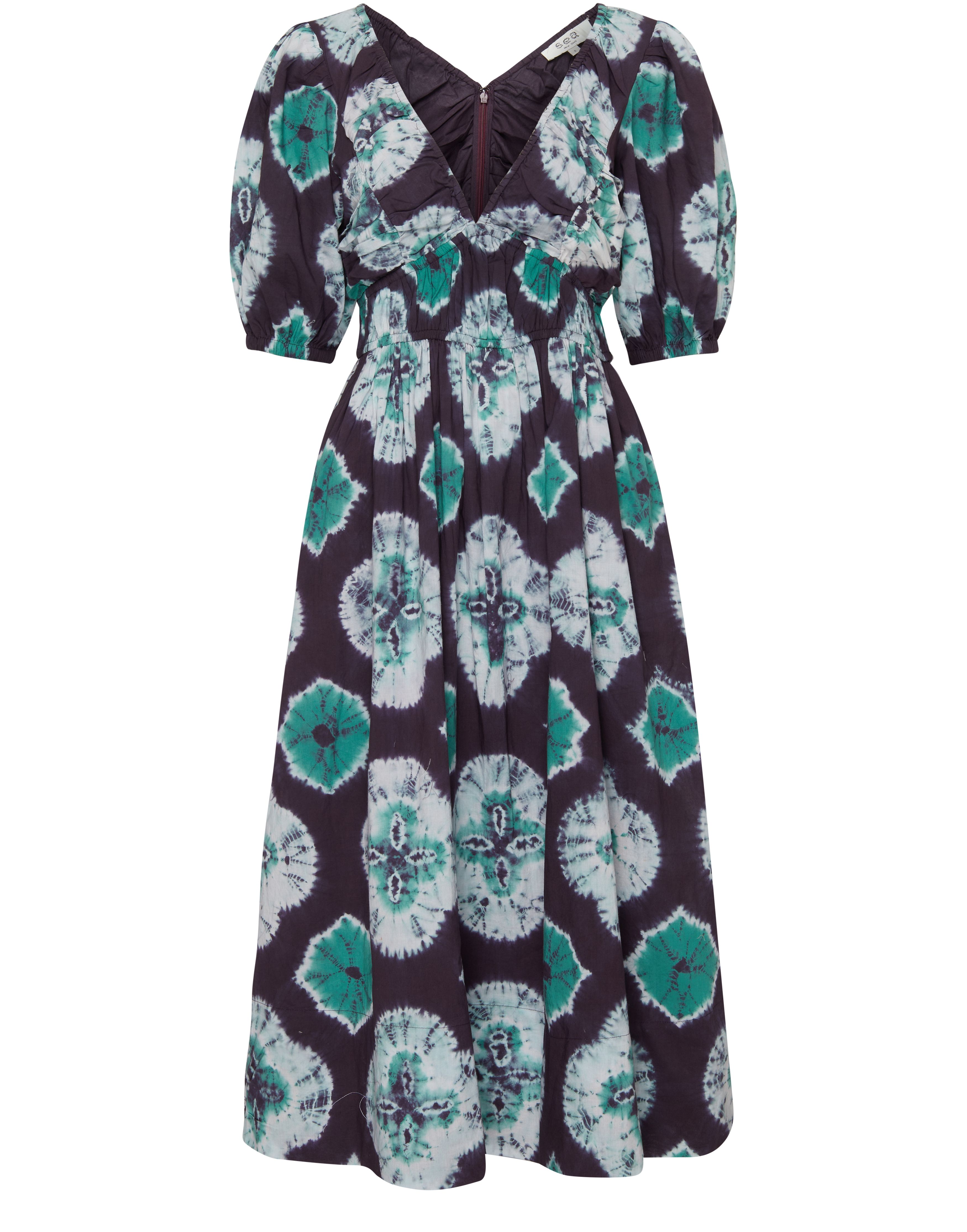  Aveline tie dye print dress