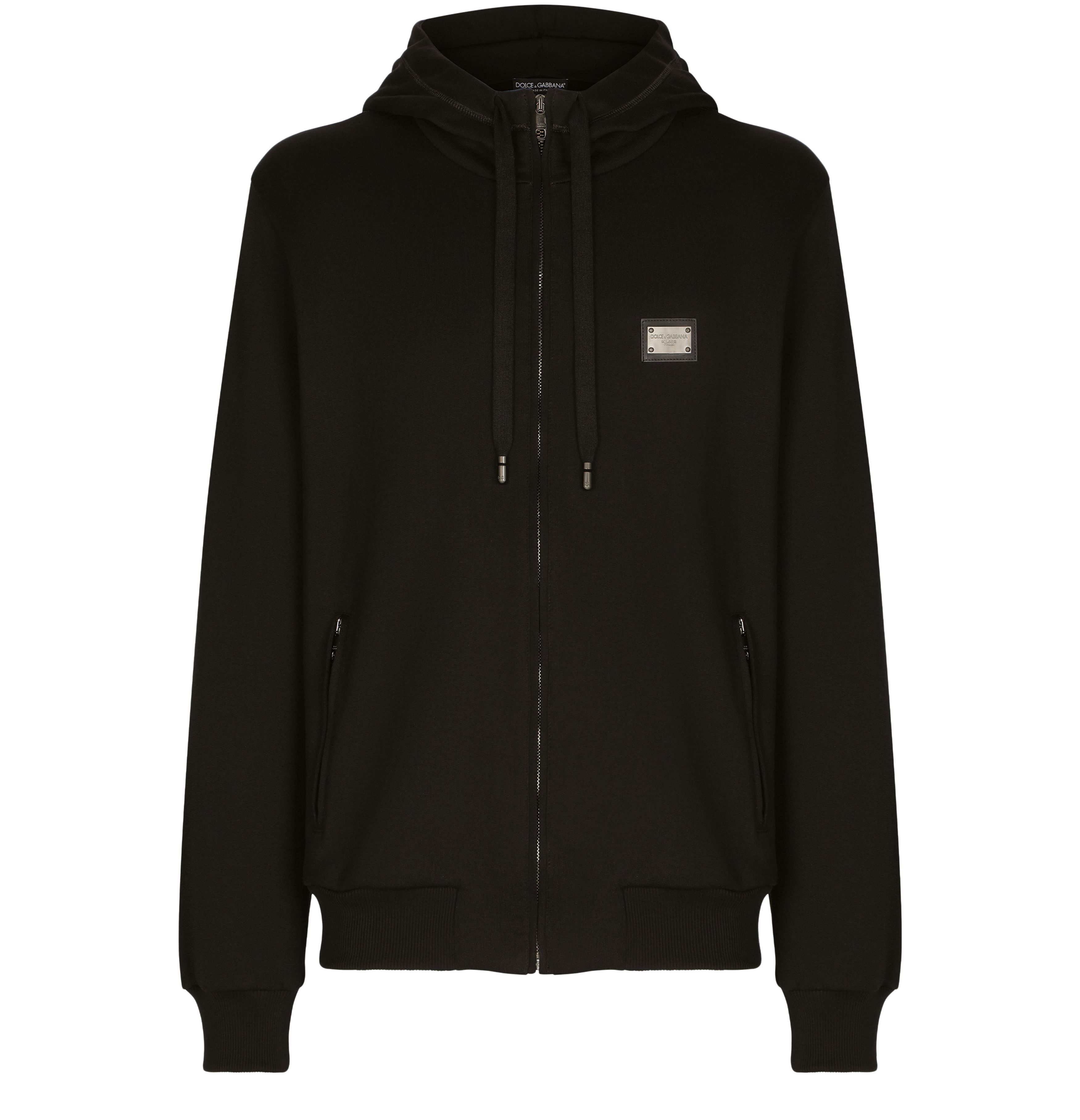 Dolce & Gabbana Jersey zip-up hoodie