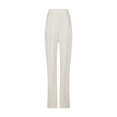 Alexander McQueen Wool trousers high-waisted fit