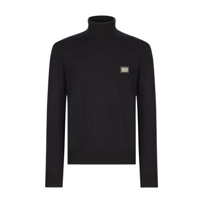 Dolce & Gabbana Wool turtle-neck sweater