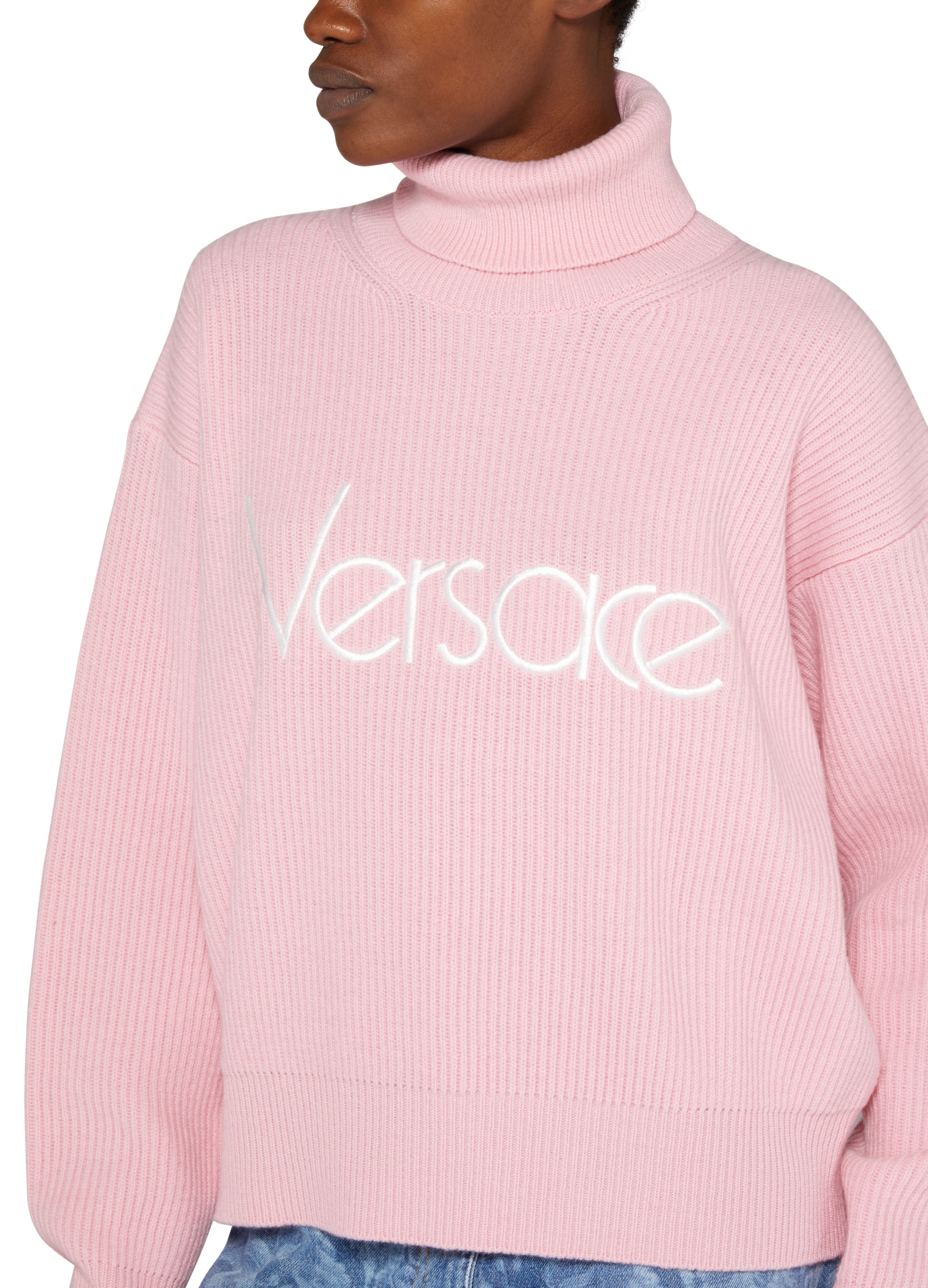 Versace Versace 90's Embroidered Knit Sweater