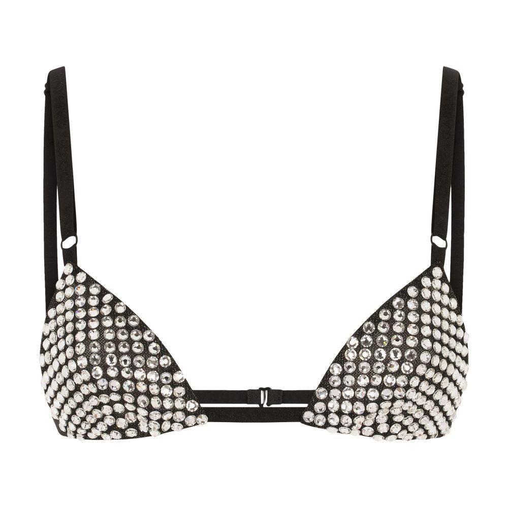 Dolce & Gabbana Rhinestoned bra