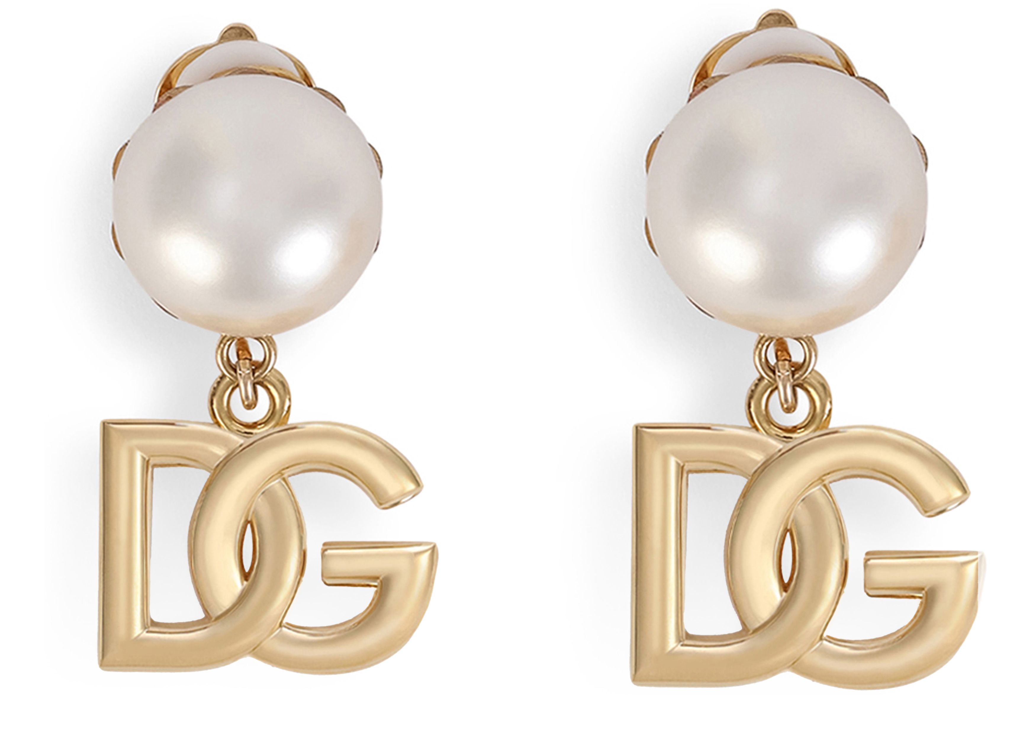 Dolce & Gabbana Clip-on earrings with pearls