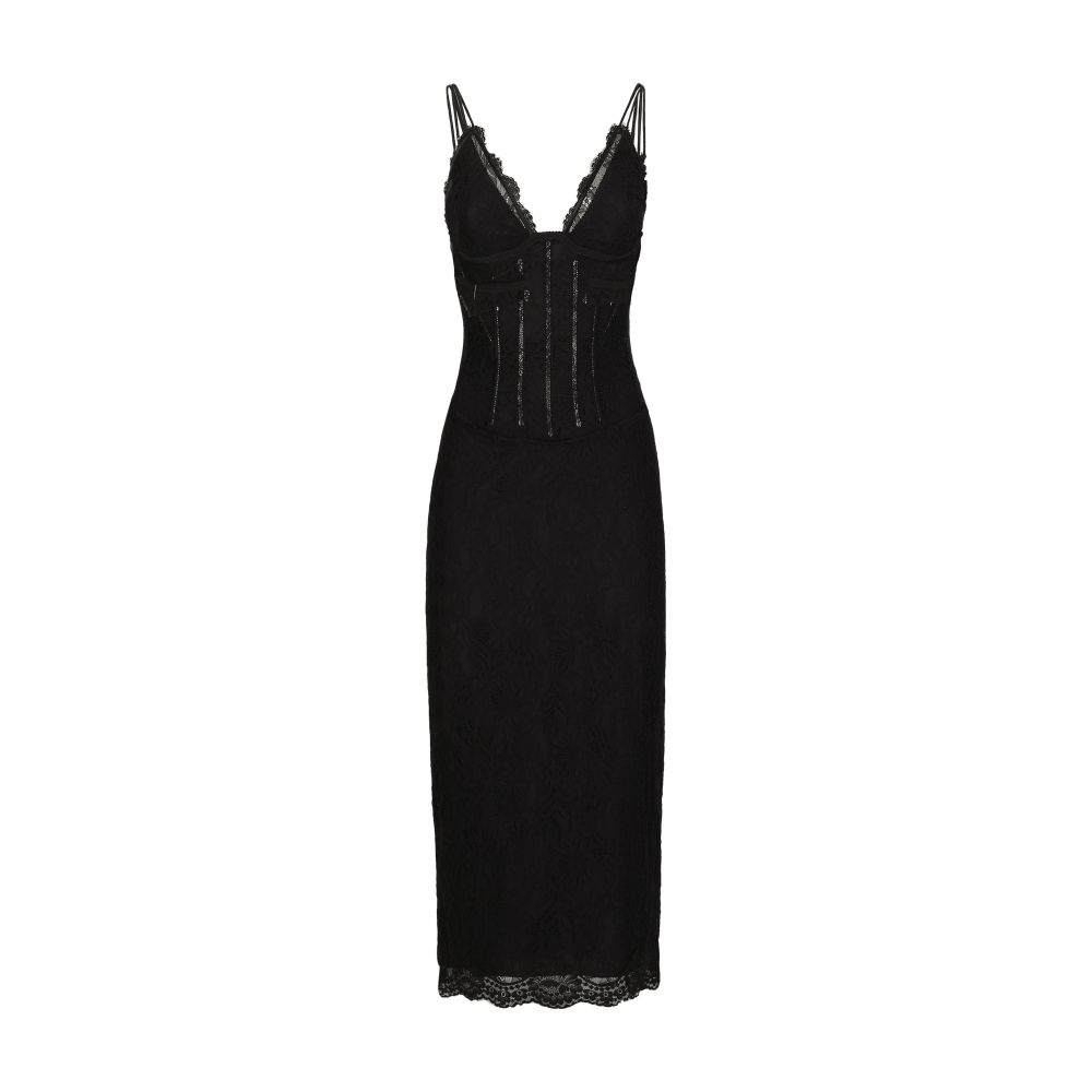 Dolce & Gabbana Lace calf length slip dress