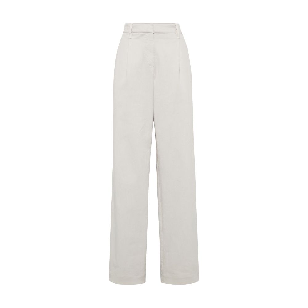 Brunello Cucinelli Loose Straight trousers with monili