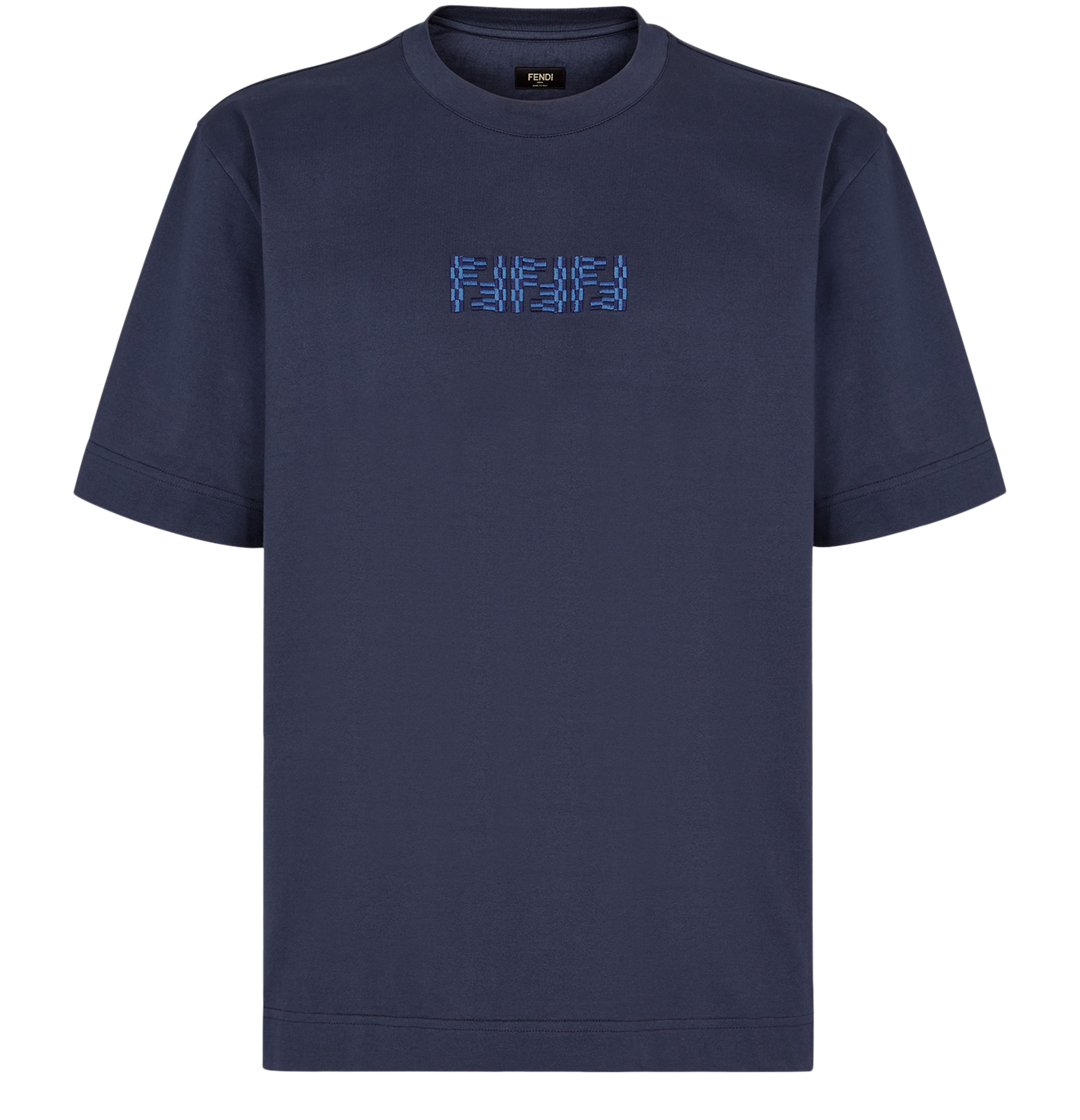 FENDI Short-sleeved crew neck T-shirt